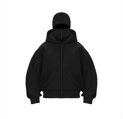 Fleece-Lined Double Hood Sweater WEM Support (www.WEM.support)