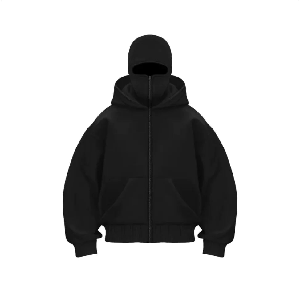 Fleece-Lined Double Hood Sweater WEM Support (www.WEM.support)
