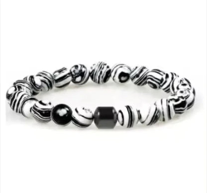 Natural Gemstone Beaded Bracelet WEM Support (www.WEM.support)