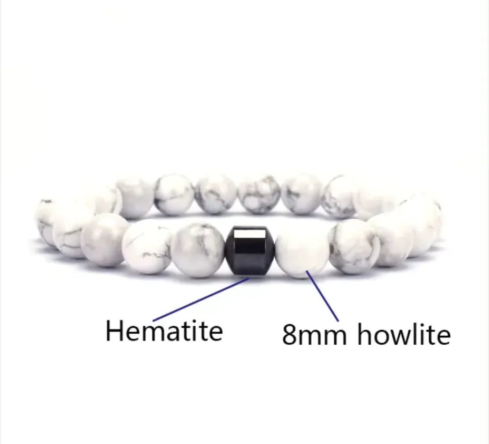Natural Gemstone Beaded Bracelet WEM Support (www.WEM.support)