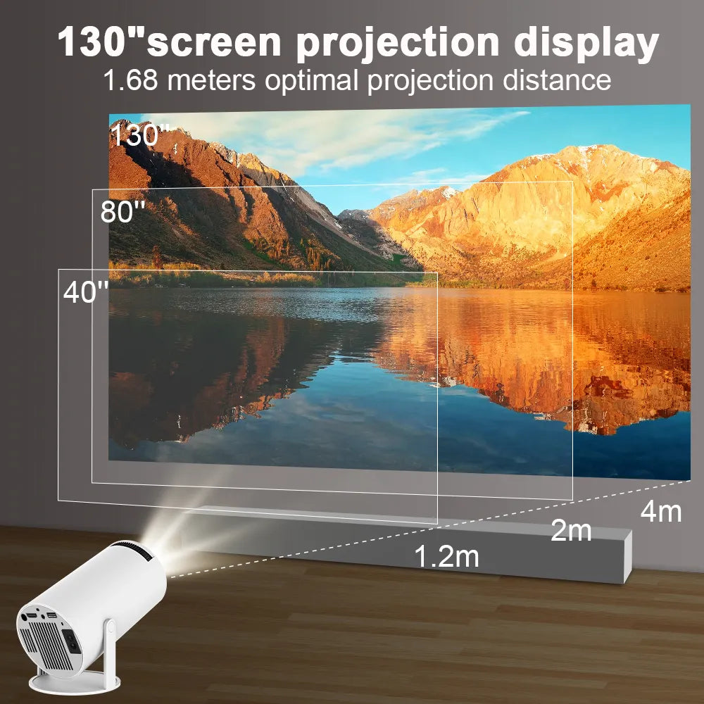 Transpeed 4K Android 11 Projector WEM Support (www.WEM.support)