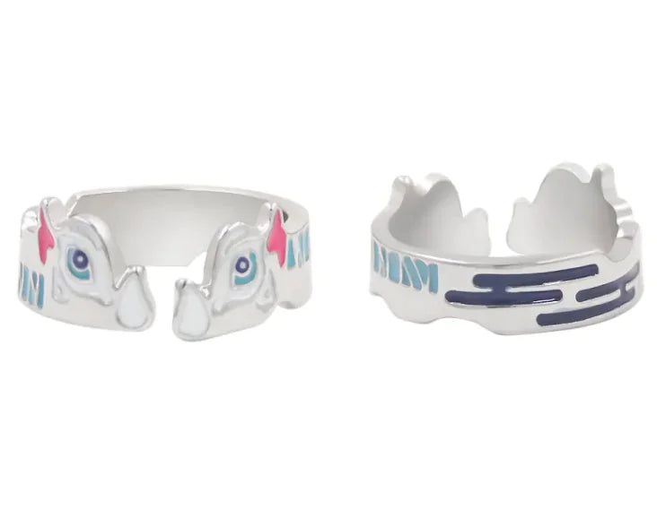 Impression Ring Anime Pattern Unisex WEM Support (www.WEM.support)