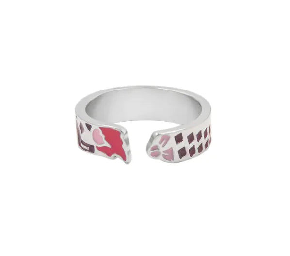 Impression Ring Anime Pattern Unisex WEM Support (www.WEM.support)