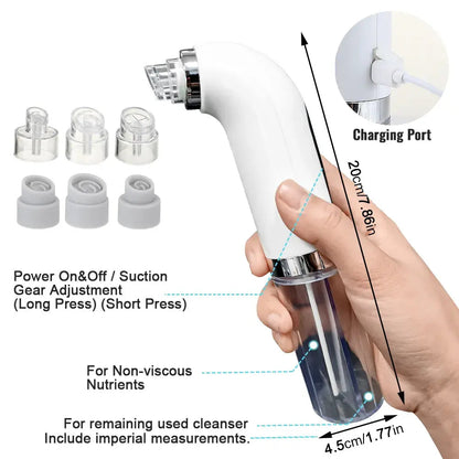 Blackhead Remover Pore Vacuum WEM Support (www.WEM.support)