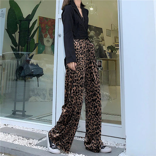 High-Waisted Loose Fit Wide-Leg Pants WEM Support (www.WEM.support)