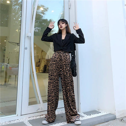 High-Waisted Loose Fit Wide-Leg Pants WEM Support (www.WEM.support)
