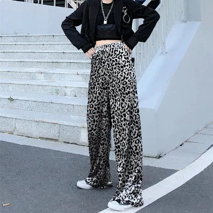 High-Waisted Loose Fit Wide-Leg Pants WEM Support (www.WEM.support)