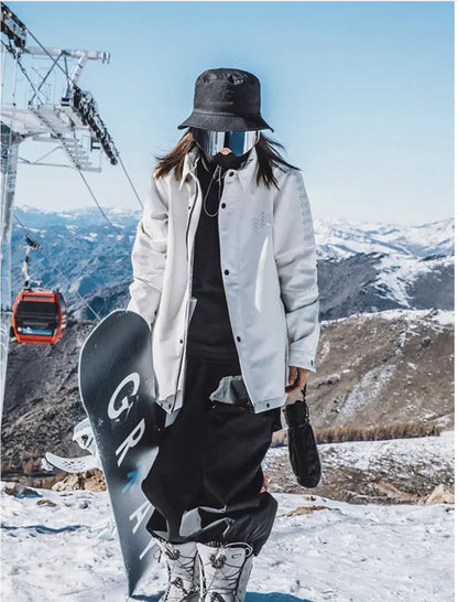 Men's Waterproof & Windproof Snowboard Pants WEM Support (www.WEM.support)