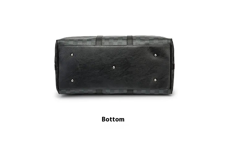 Large Capacity Korean Plaid Crossbody Travel Bag WEM Support (www.WEM.support)