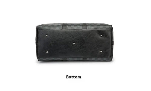 Large Capacity Korean Plaid Crossbody Travel Bag WEM Support (www.WEM.support)