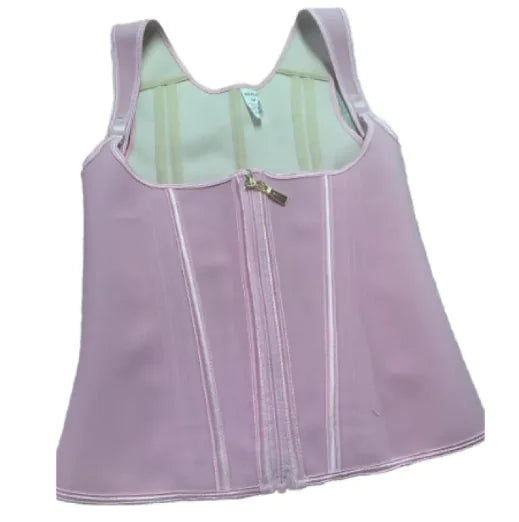 Elastic Mesh Slimming Corset with Zipper WEM Support (www.WEM.support)