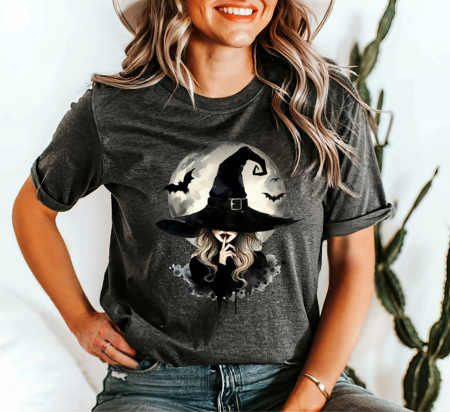 Witch Shirt, Halloween Witch Shirt WEM Support (www.WEM.support)