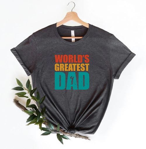 World's Greatest Dad, Western Dad Shirt WEM Support (www.WEM.support)