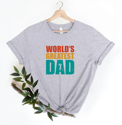 World's Greatest Dad, Western Dad Shirt WEM Support (www.WEM.support)