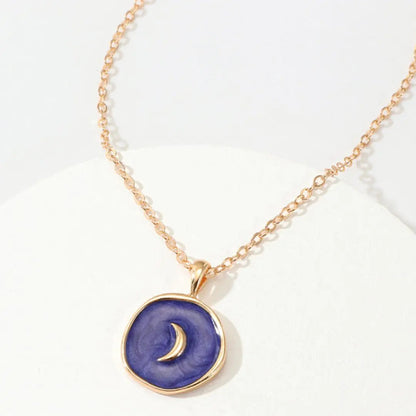 Astral Necklace Navy WEM Support (www.WEM.support)