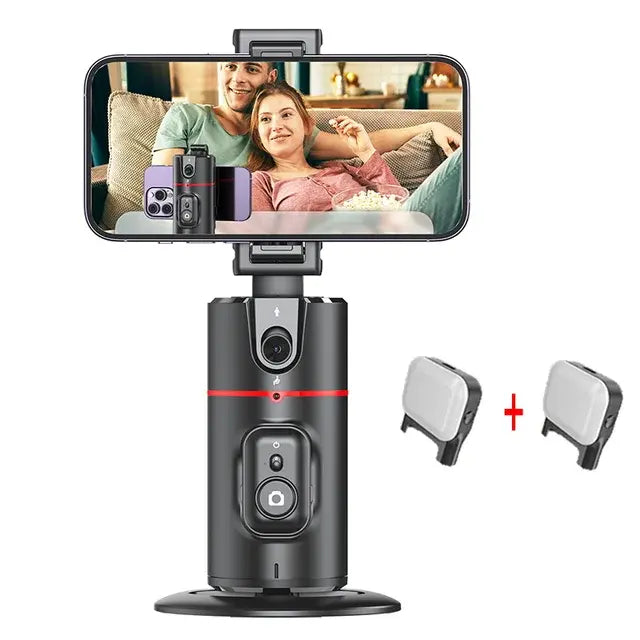 Auto Face Tracking Tripod with Stabilizer WEM Support (www.WEM.support)