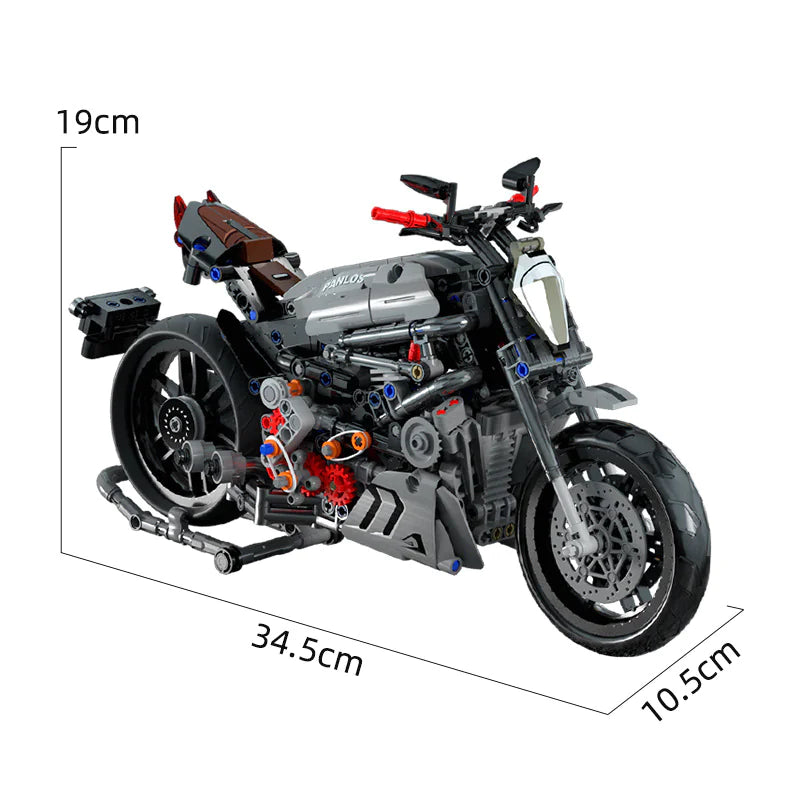 Motorcycle Building Blocks Model WEM Support (www.WEM.support)