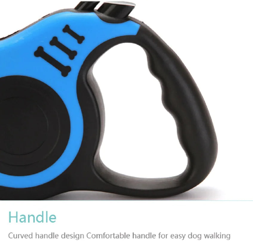 16.5FT Automatic Retractable Dog Leash Pet Collar Automatic Walking Lead Free US WEM Support (www.WEM.support)