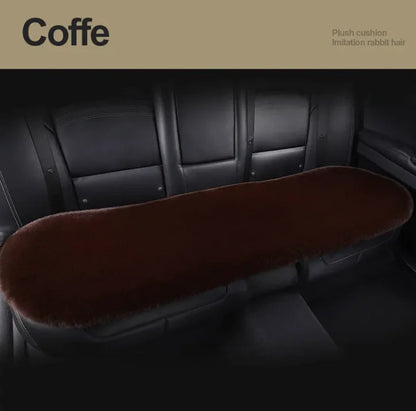 Car Seat Winter Plush Cushion WEM Support (www.WEM.support)