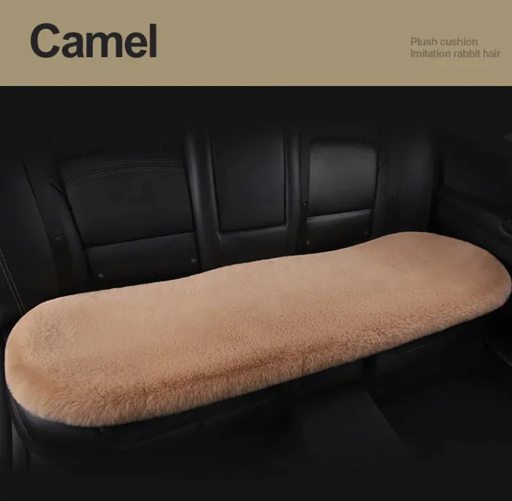 Car Seat Winter Plush Cushion WEM Support (www.WEM.support)