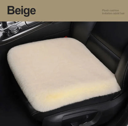 Car Seat Winter Plush Cushion WEM Support (www.WEM.support)