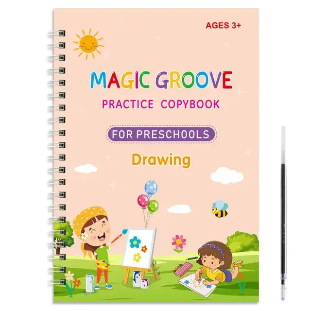 Reusable Magic Copybook WEM Support (www.WEM.support)