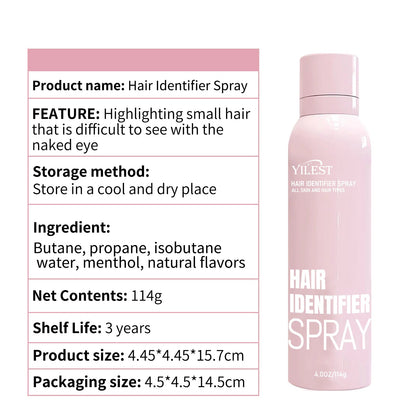 Hair Identification Spray WEM Support (www.WEM.support)