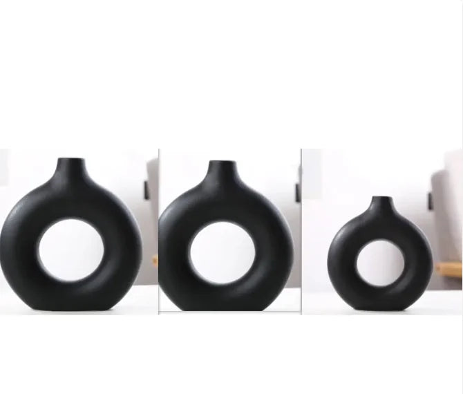 Frosted Biscuit Flower Vase WEM Support (www.WEM.support)