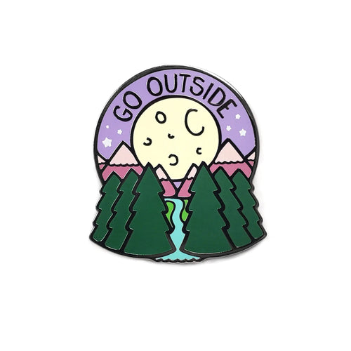 Go Outside Fridge Magnet WEM Support (www.WEM.support)