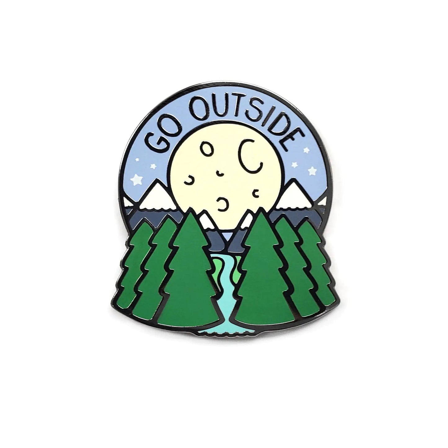 Go Outside Fridge Magnet WEM Support (www.WEM.support)