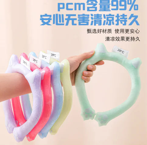 ice-cold neck collar for summer WEM Support (www.WEM.support)