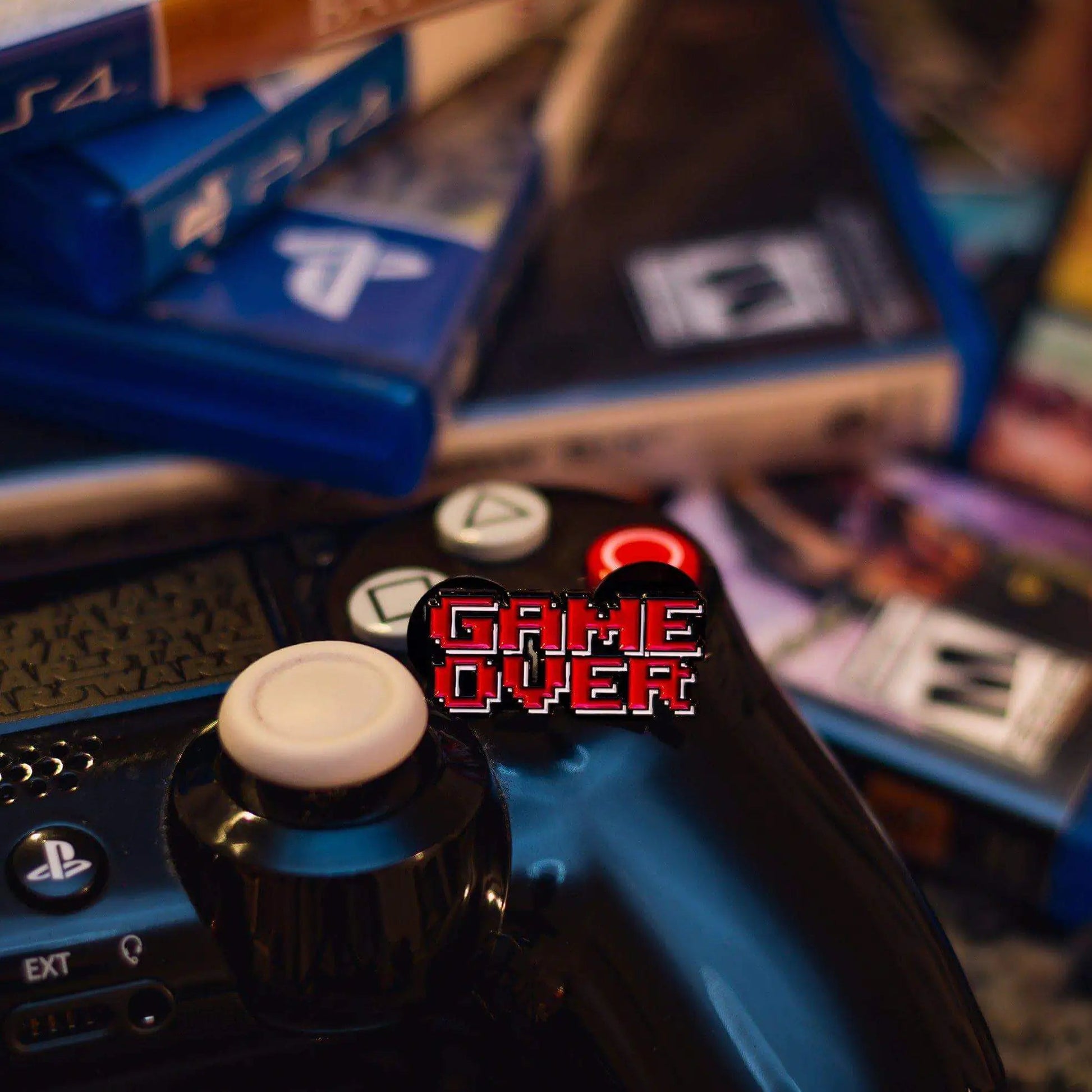 Game Over Pixel Pin WEM Support (www.WEM.support)