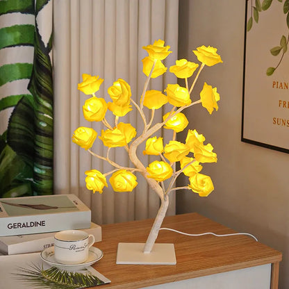 Rose Tree Lamp Decoration WEM Support (www.WEM.support)