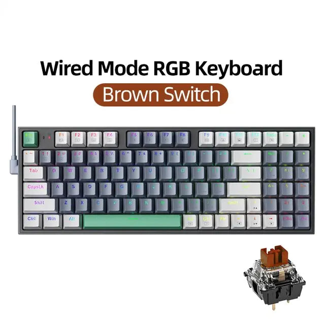 Machenike-K500 Mechanical Wired Keyboard WEM Support (www.WEM.support)