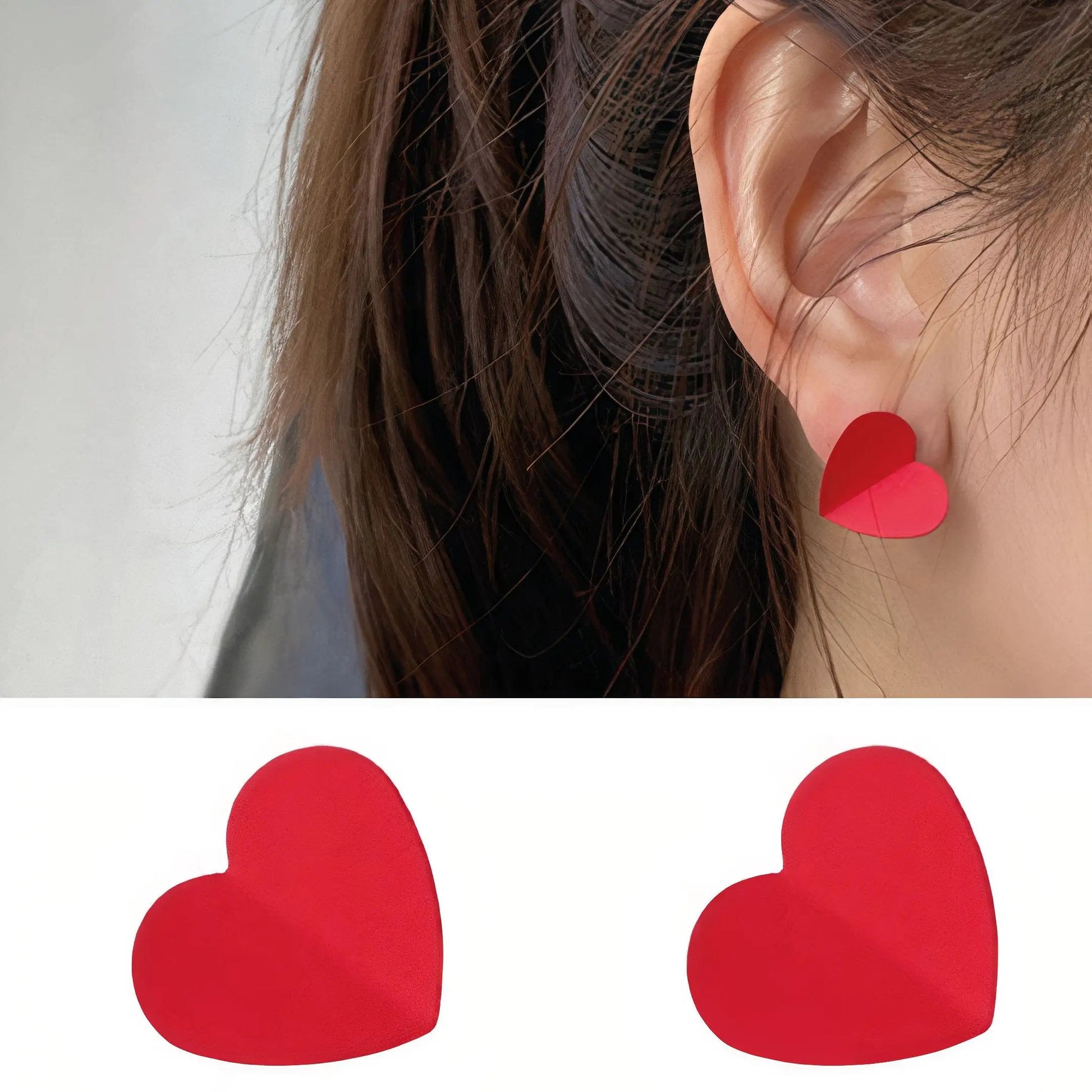 Wing Heart Earrings WEM Support (www.WEM.support)
