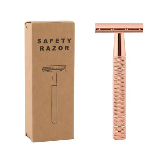 Aluminum Double Edge Safety Razor Classic Shaving Tool WEM Support (www.WEM.support)