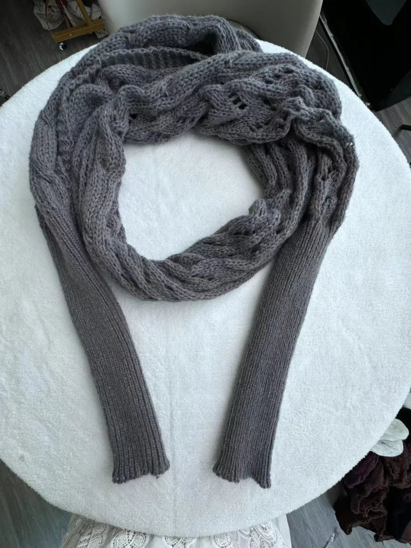 Knitted Double Sleeve Shawl WEM Support (www.WEM.support)