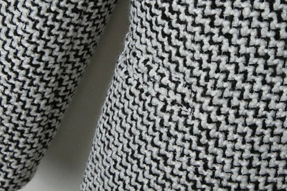 European Houndstooth Wool Coat WEM Support (www.WEM.support)