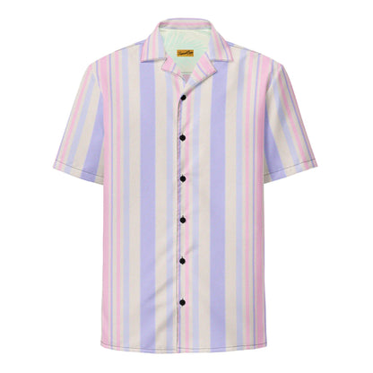 Sunset Serenade Performance Button Down Shirt - Brinks Island Collection WEM Support (www.WEM.support)