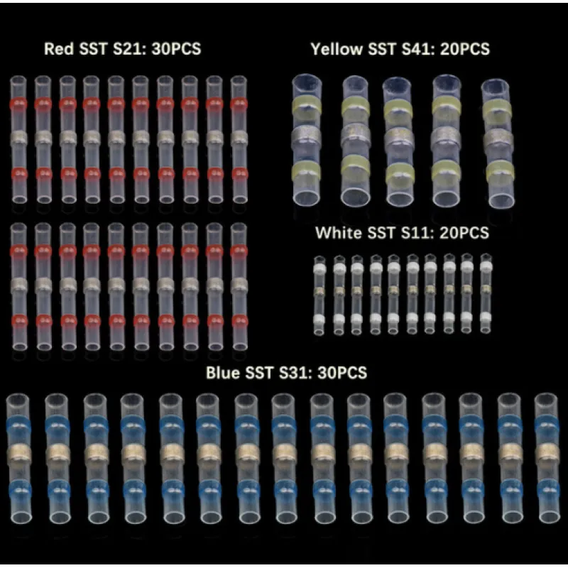 Waterproof Solder Sleeve Terminal Block Boxed WEM Support (www.WEM.support)