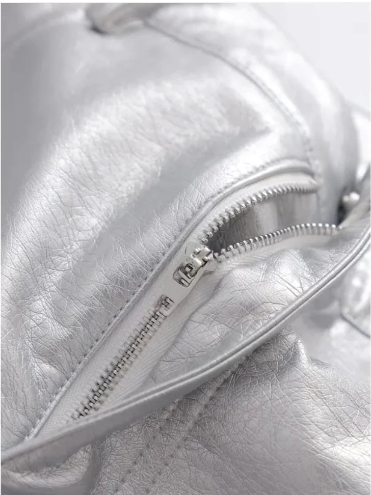 High-Waist Slim PU Skirt WEM Support (www.WEM.support)