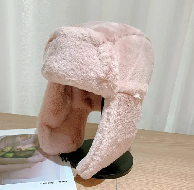 Winter Cycling Hat with Earflaps WEM Support (www.WEM.support)