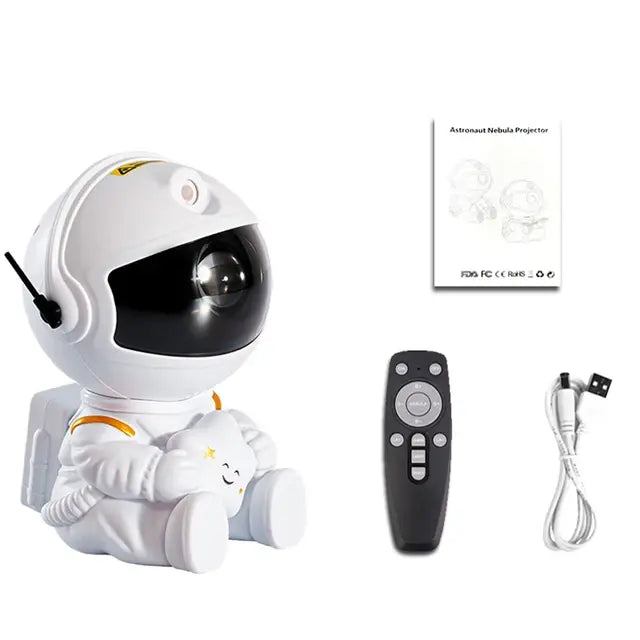 Galaxy Astronaut Night Light Projector LED WEM Support (www.WEM.support)