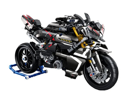 Building Blocks Motorcycle Toy WEM Support (www.WEM.support)