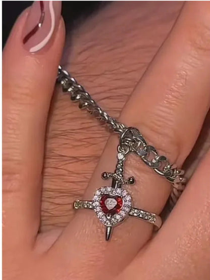 Two Color Couple Necklace WEM Support (www.WEM.support)