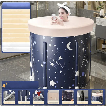 Foldable Heated Bathtub WEM Support (www.WEM.support)