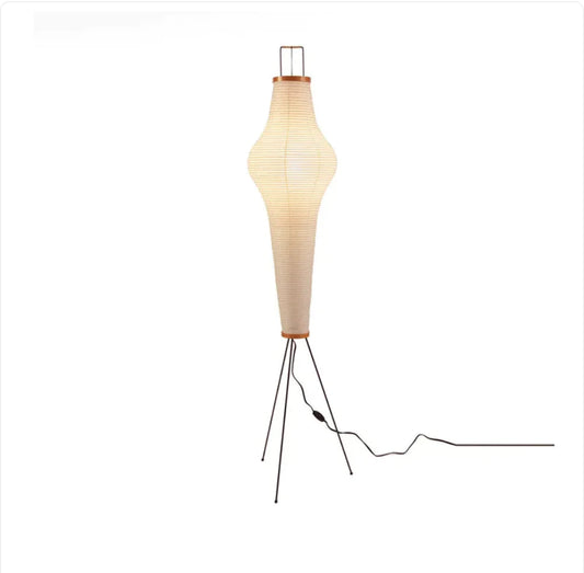 Simple Japanese Style Rice Paper Lantern WEM Support (www.WEM.support)