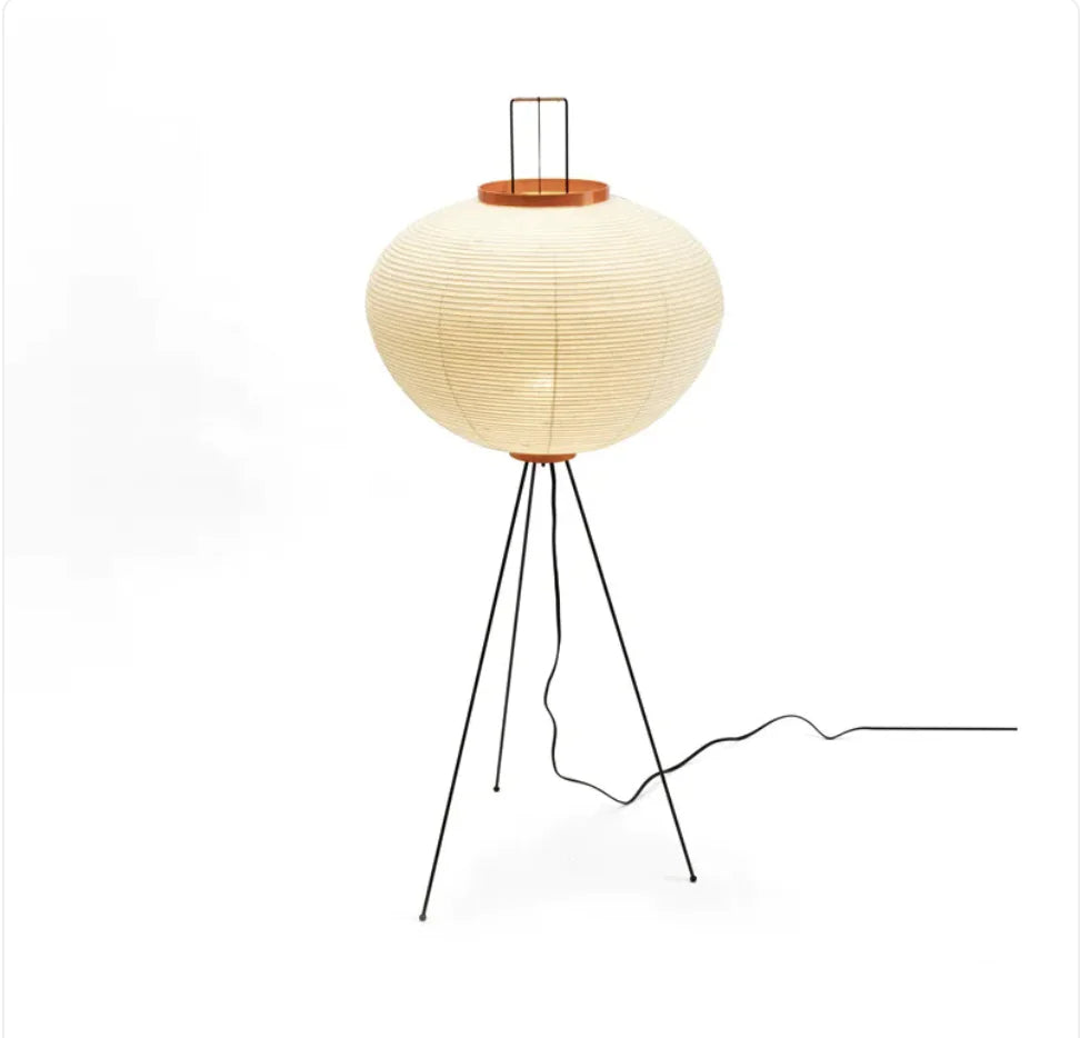 Simple Japanese Style Rice Paper Lantern WEM Support (www.WEM.support)