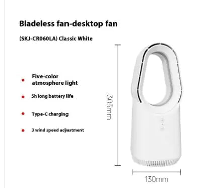 Bladeless Fan Dual-purpose Air Circulation WEM Support (www.WEM.support)