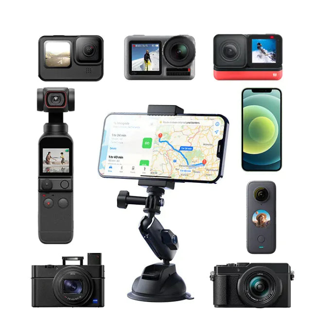 FoldPro Car Phone Suction Holder WEM Support (www.WEM.support)